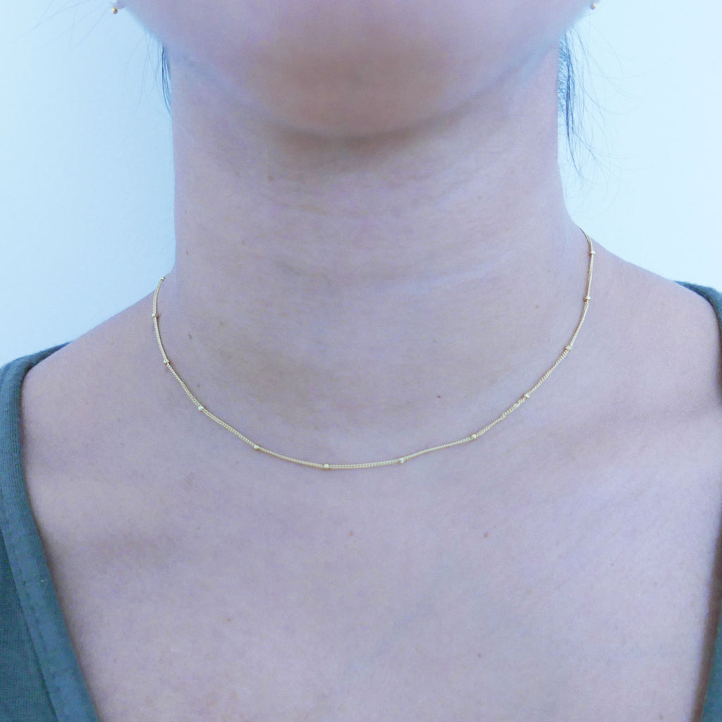 Gold Layer Chain Necklace