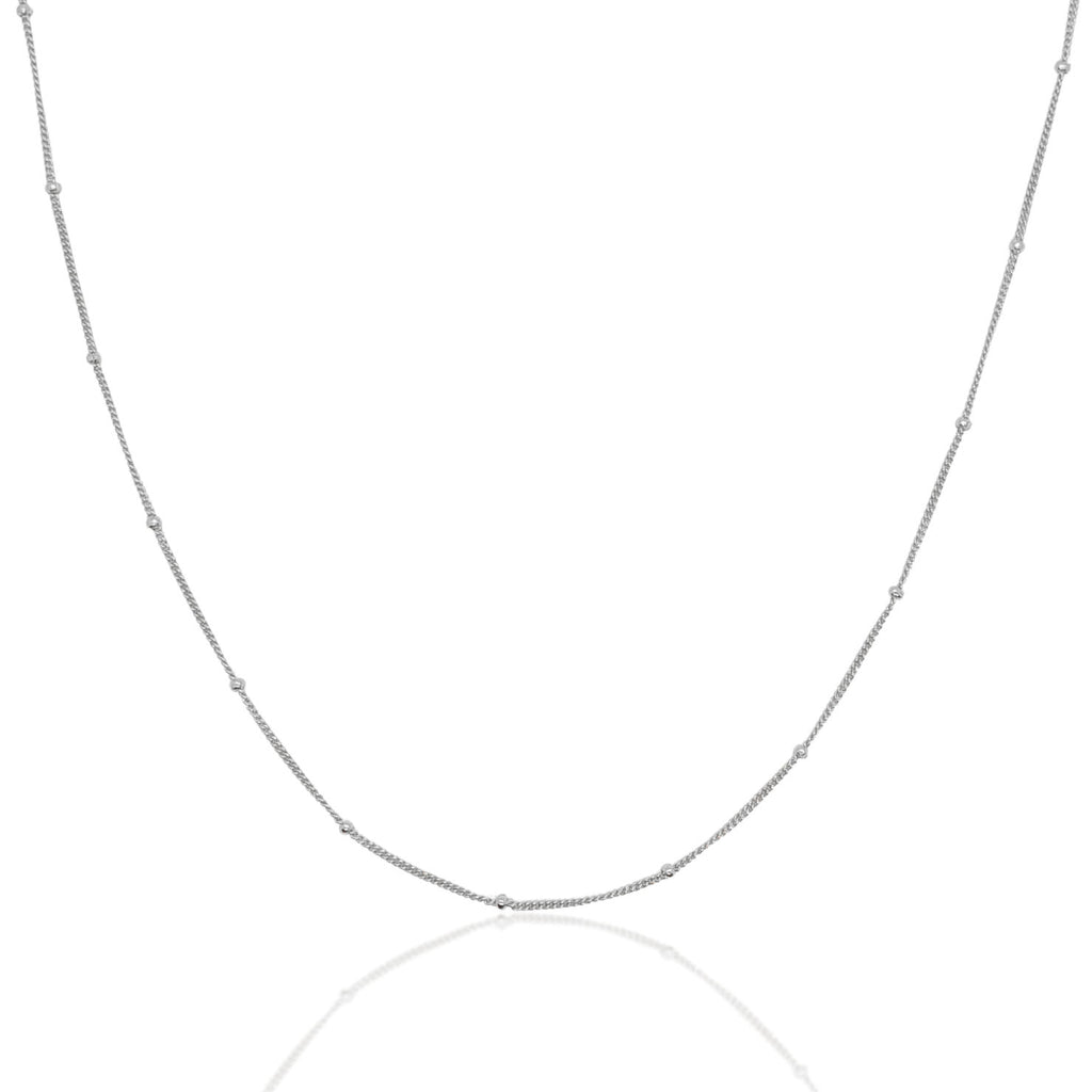 Silver Layer Chain Necklace